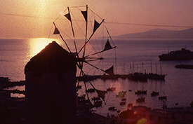 Sunset-Greek-Island-of-Mykonos-Windmill-6-85